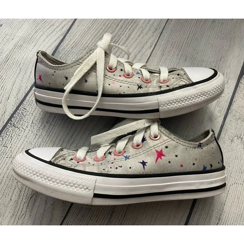 Stars Converse All Stars Little Girl Shoes, Size 11